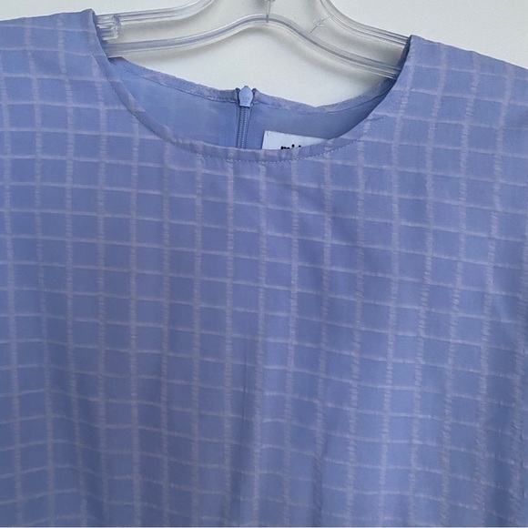 BNWT. Blue Puff sleeve blouse. Size 38 - Picture 2 of 4